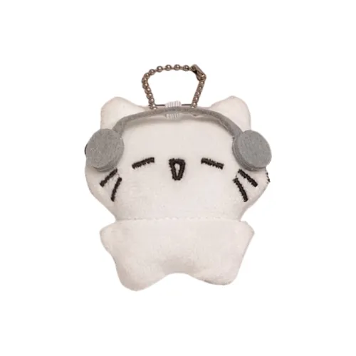 OLOEY Музыкальные Наушники Кошка Кукла Плюшевая Подвеска 6 см Высокая