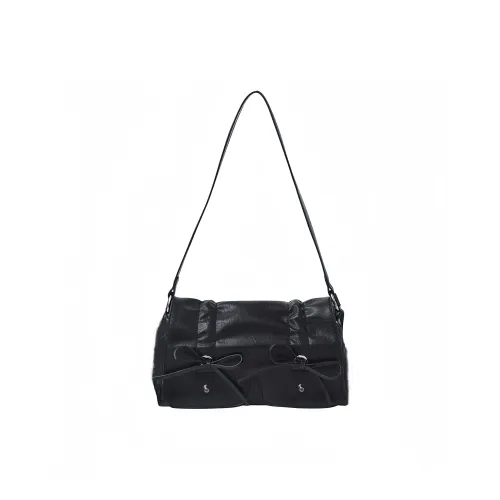 BAODIDAISHU ПУ (полиуретан) Маленькая квадратная сумка Подмышечный Сумка на плечо Стандартная Женская Экрю Розовый Серебристый Черный Желтый