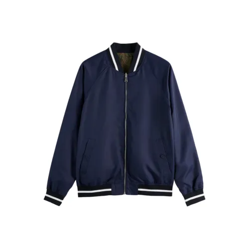 Scotch&Soda Морской Синий Мужские Куртки