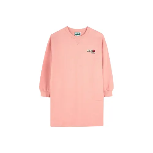 KENZO Розовые Платья для Детей