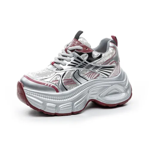 The Mystery Of Glamour Дышащие Низкие Кроссовки с Толстой Подошвой Женские