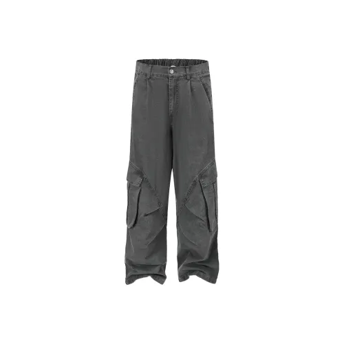 UNAPS 100% хлопок Карго Брюки Унисекс