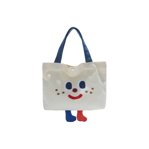 Vack Холст Сумка Унисекс Белый Черный Желтый