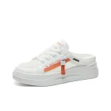 Белый и оранжевый