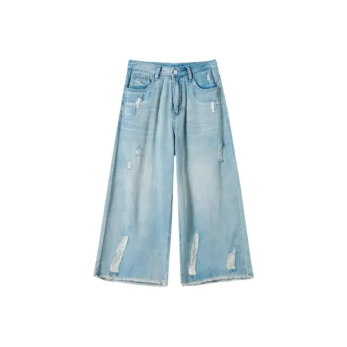 Розовые Ностальгические синие Женские джинсовые шорты