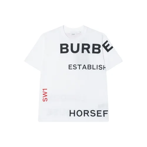 Burberry Стандартная T-рубашка Женская Белая