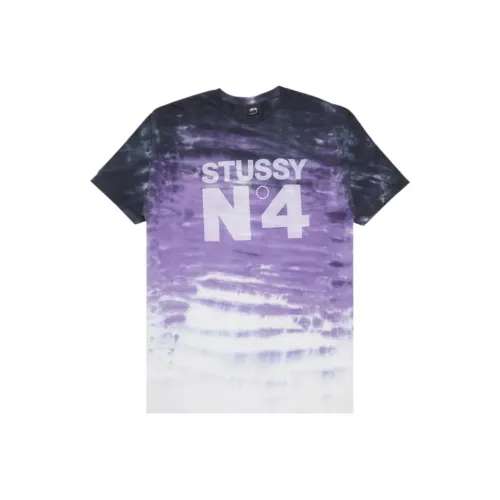 Stussy Фиолетовый Мужской T-Рубашки