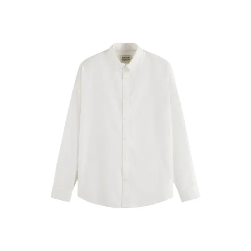 Scotch&Soda Белая Мужская Рубашка