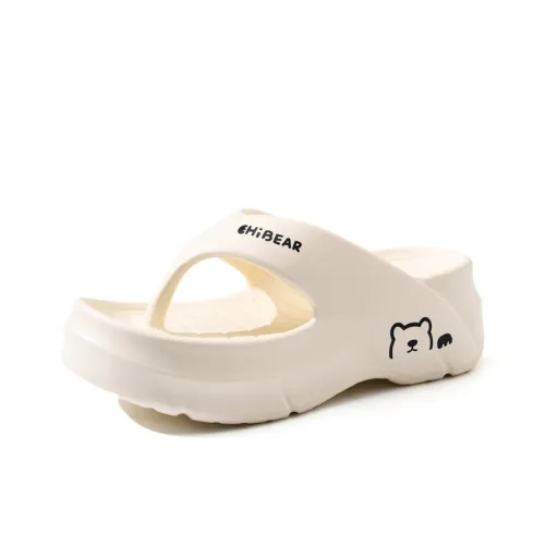 TAFN Шлепанцы Экрю Женские