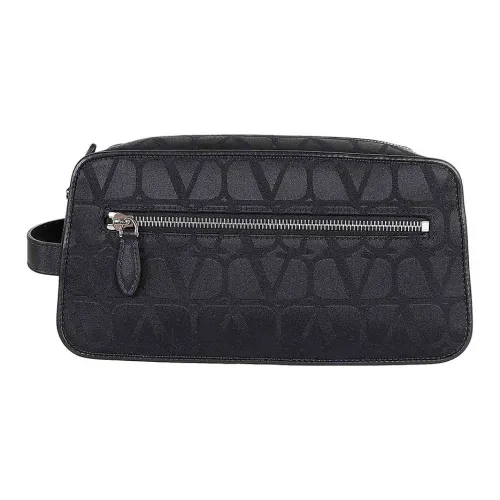 Valentino Garavani Nylon Туалетная сумка Мужская Темно-синий