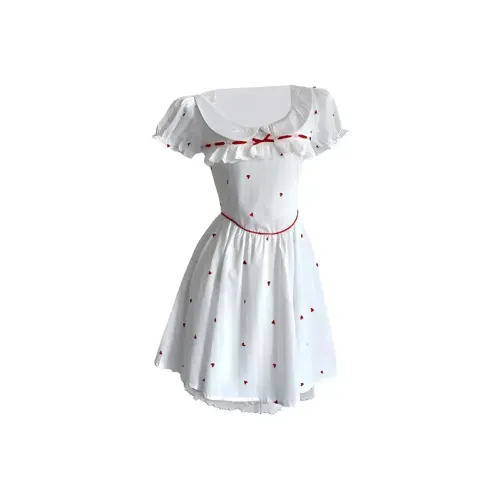 HeartyBite Короткий рукав Платье Женское