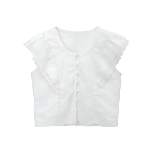 MISHOW Белый цвет морской соли, Топ Женские Рубашки