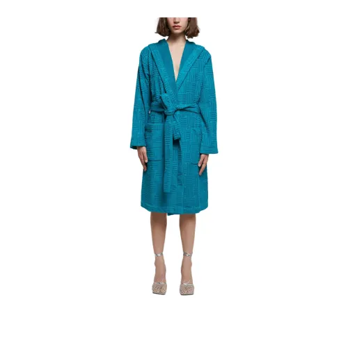 Bottega Veneta Хлопальные халаты Женские Синий