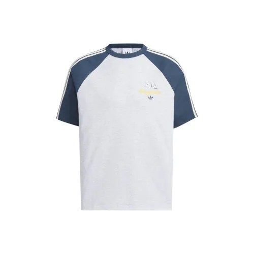 Adidas Originals x DISHINI LIANMINGKUAN DALMATIAN Реглан T Рубашка T Рубашка Унисекс