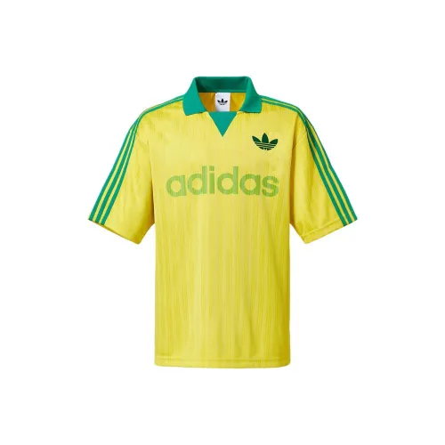 Adidas Originals Поло Мужское Желтое