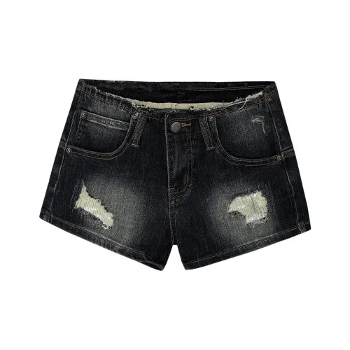 BABYLYCHEE STUDIO Джинсовые шорты Женские