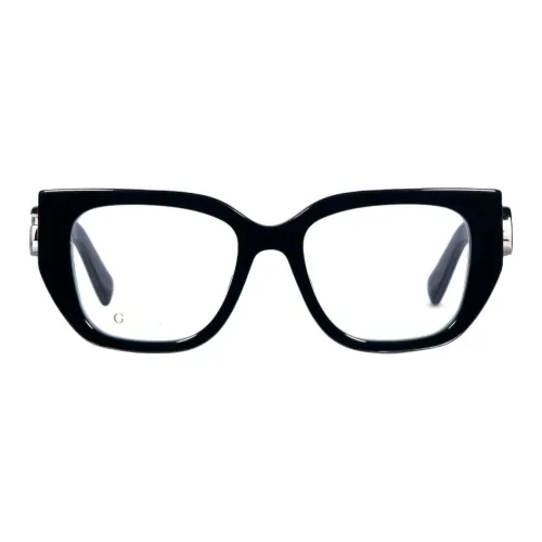 GUCCI Ацетат Квадратные Оправы для Очков Женские Черные