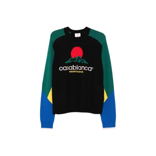 CASABLANCA Черные Мужские Свитера