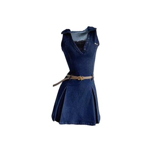 HUINIAN Без рукавов Платье Женское