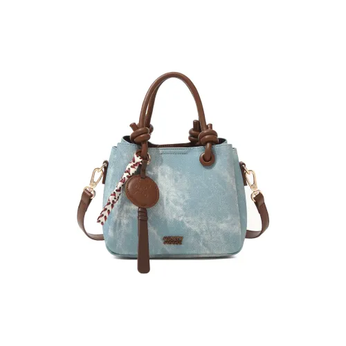 Disney Mickey Series ПУ (полиуретан) Сумка Стандартная Женская Джинсовый Синий Бежевый Абрикос Белый