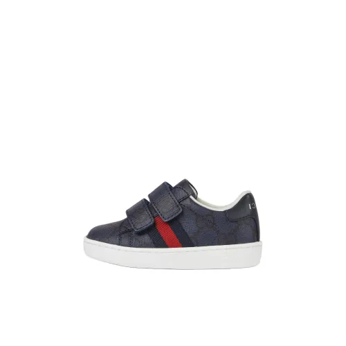 GUCCI Ace Low Топ Обувь для малышей Синий Infant And Toddler