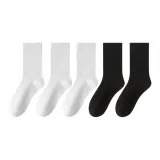 5 пар (3 белых + 2 черных)