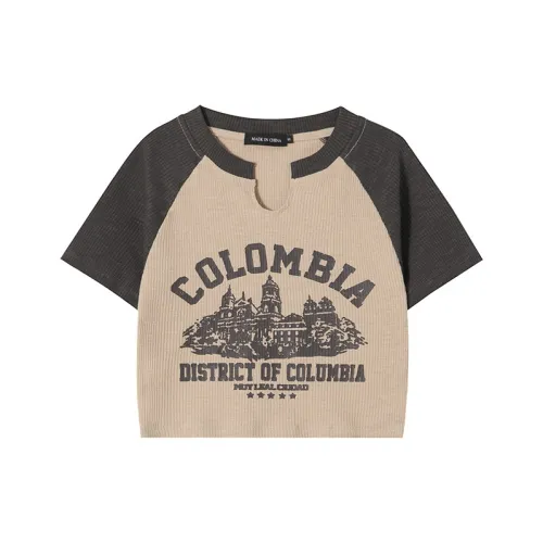 Vine Color Стандартная T-рубашка Женская