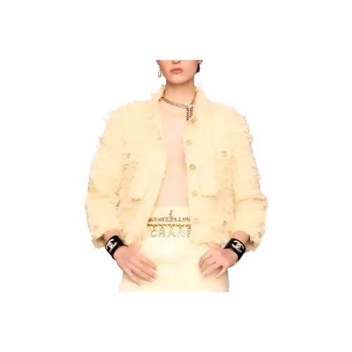 CHANEL Желтые Женские Куртки