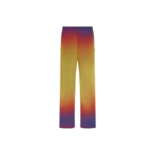 DIOR Lewis Hamilton Collaboration Series Желтые Мужские Вязаные Спортивные Штаны