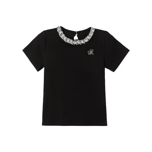 IKYOU Черные Женские Футболки