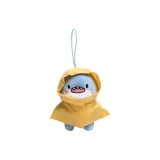 10 см Пухлый Акула Дождевик - Желтый