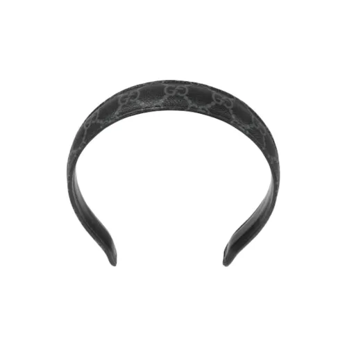 GUCCI Кожа Ободки для волос Женские Черный