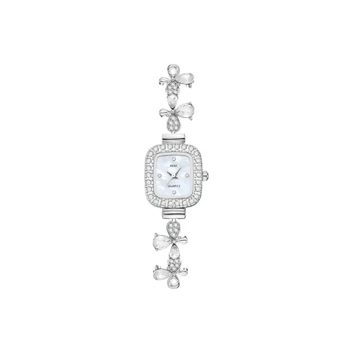 RERF Кварцевый механизм сплав ремешок женские часы жемчужная раковина цвет циферблат часов