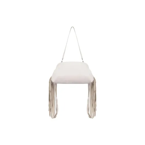 PHILOSOPHY DI LORENZO SERAFINI Сумка через плечо из кожи женская светло-бежевая