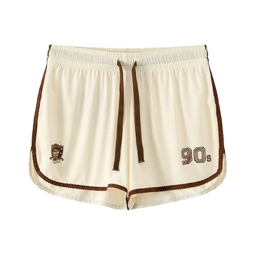 CHUU Белый абрикос Женские Повседневные шорты