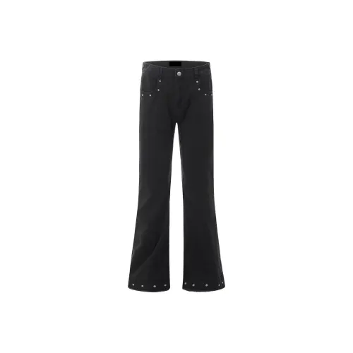 UPWARD LAB Черные Унисекс Джинсы