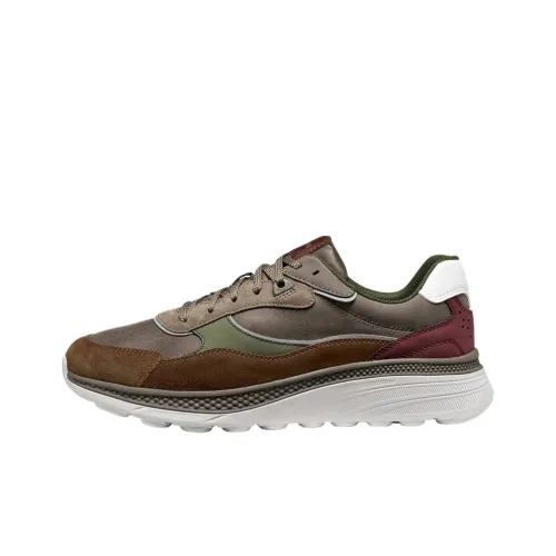 GEOX Spherica Actif X Casual Низкий Топ Коричневый Серый Мужской