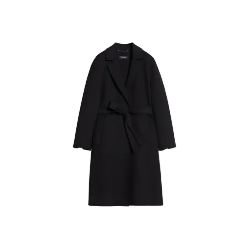 MaxMara Черное Женское Пальто