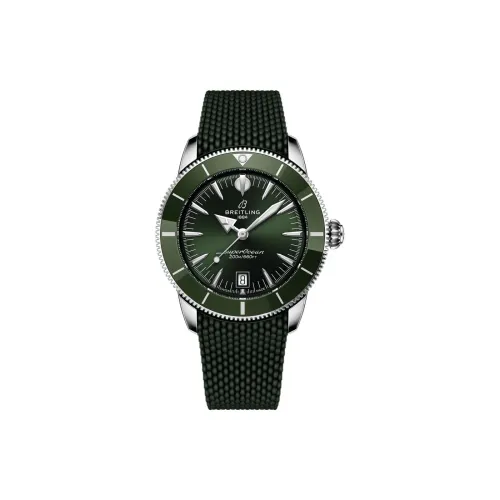Breitling Автоматический Механический Часы Мужские Super Ocean Culture Collection 42 мм Зеленые
