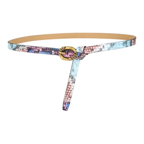 JINDUN Ремни из лощеной коровьей кожи женские 1,4 см