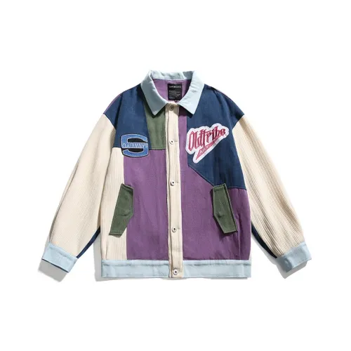 HYLHYL Фиолетовый Унисекс Куртки