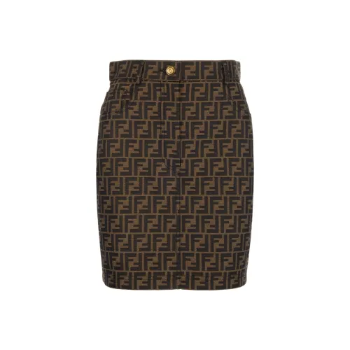 FENDI SS22 Повседневные короткие юбки Женские