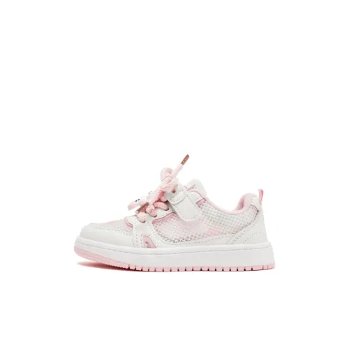 HOBIBEAR Дышащие Низкие Кеды для Детей Lifestyle Shoes Розовые Белые Детские