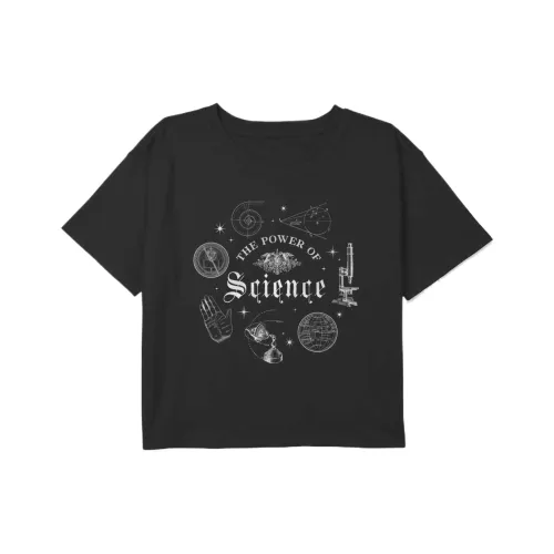 GAP T-рубашка Пава OF Science Graphic Boxy Crop Tee Детский