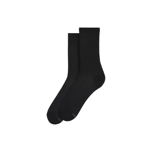 Hugo Boss Черные Женские Носки MID до икры