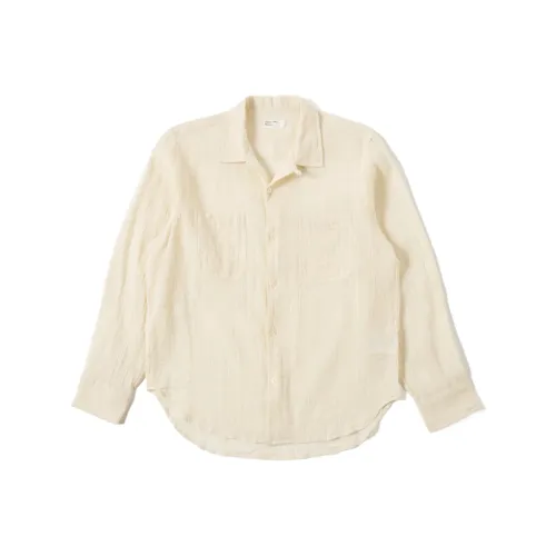 Universal Works Хаки Мужские Рубашки