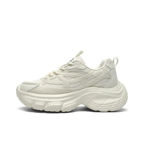 AOKANG Износостойкий и Легкий Низкий Топ Кроссовки с Толстой Подошвой Женские