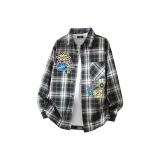 Черно‑бежевая клетка