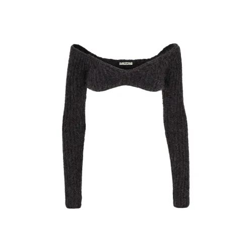 FENDI FW21 Свитер Женский Темно-Серый