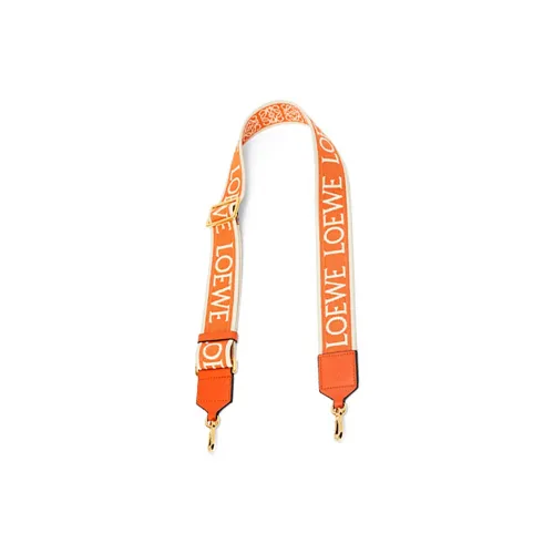 LOEWE Anagram Жаккард Телячья кожа Сумка Ремень Женский Апельсин